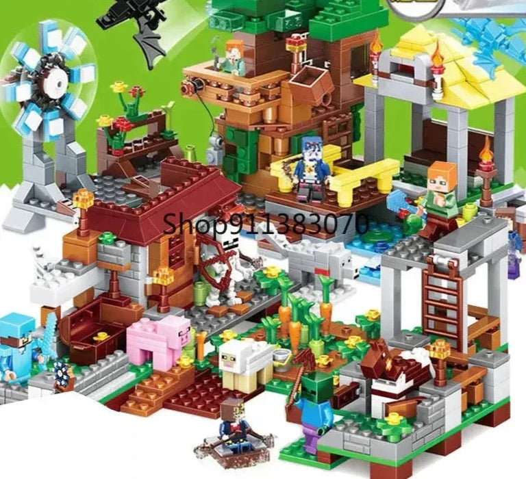 Village Jungle Treehouse Building Blocks