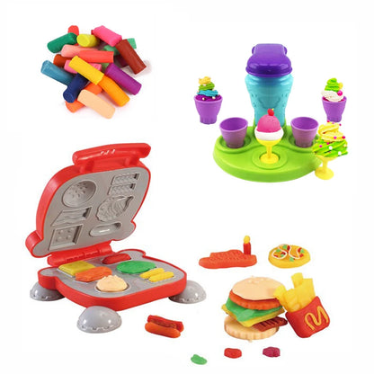 3D Color clay Toy Play Set
