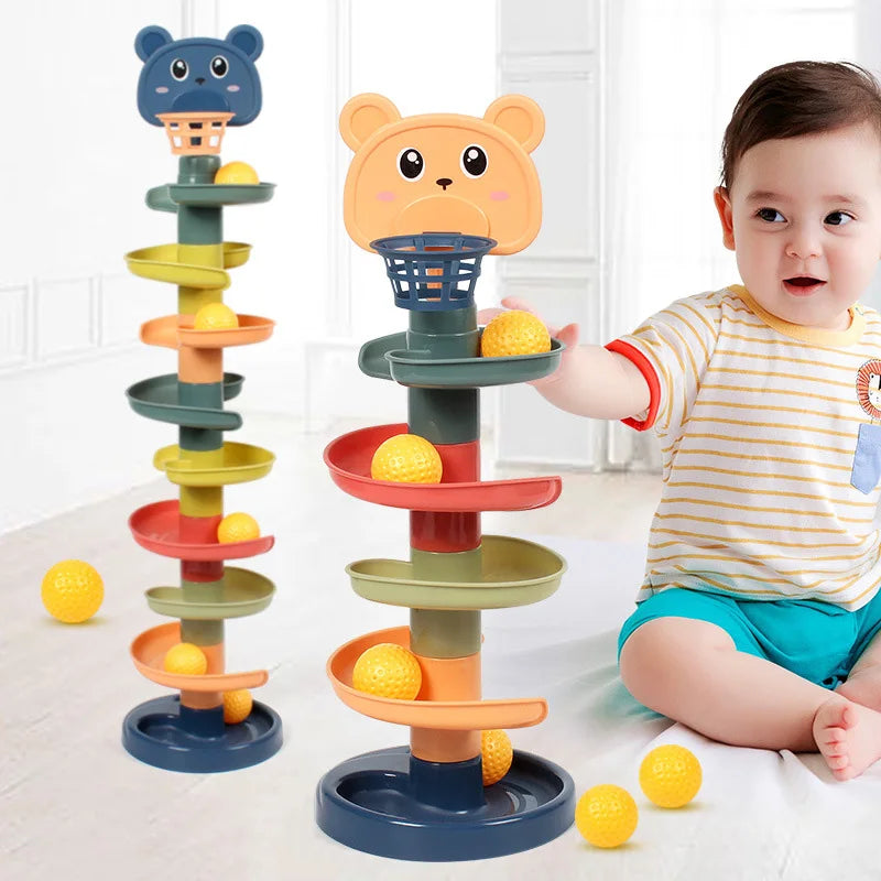 Rolling Ball Pile Tower