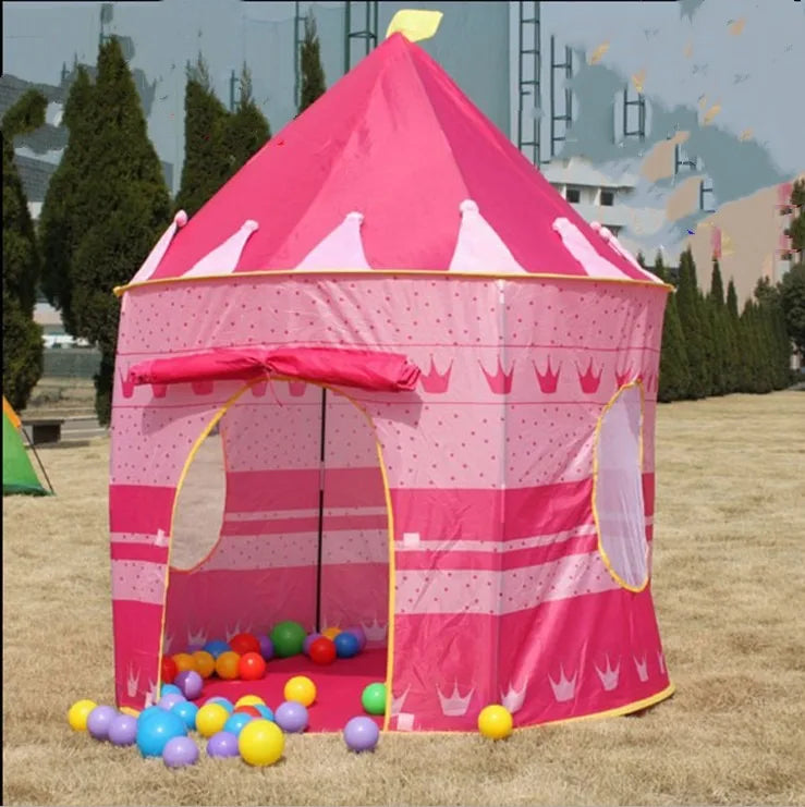 Portable Cartoon Castle Tent
