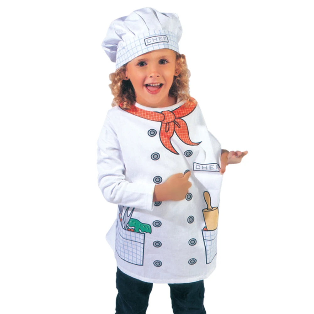 Chef Role Play Costume Dress - Up Set