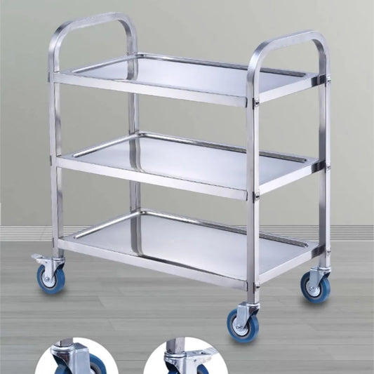 Meal Time Trolley Stainless Steel