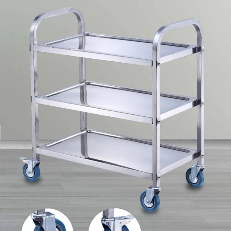 Meal Time Trolley Stainless Steel