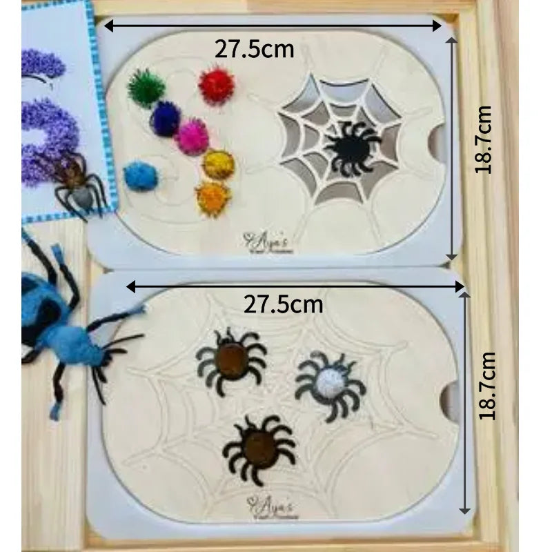 Wooden Table Game Set