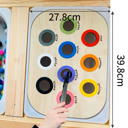 Wooden Table Game Set