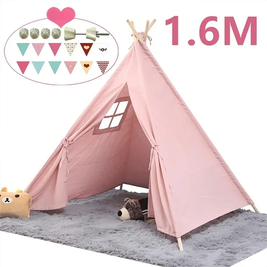 Play House Tent With Carpet Decoration