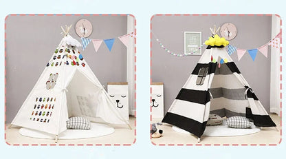 Play House Tent With Carpet Decoration