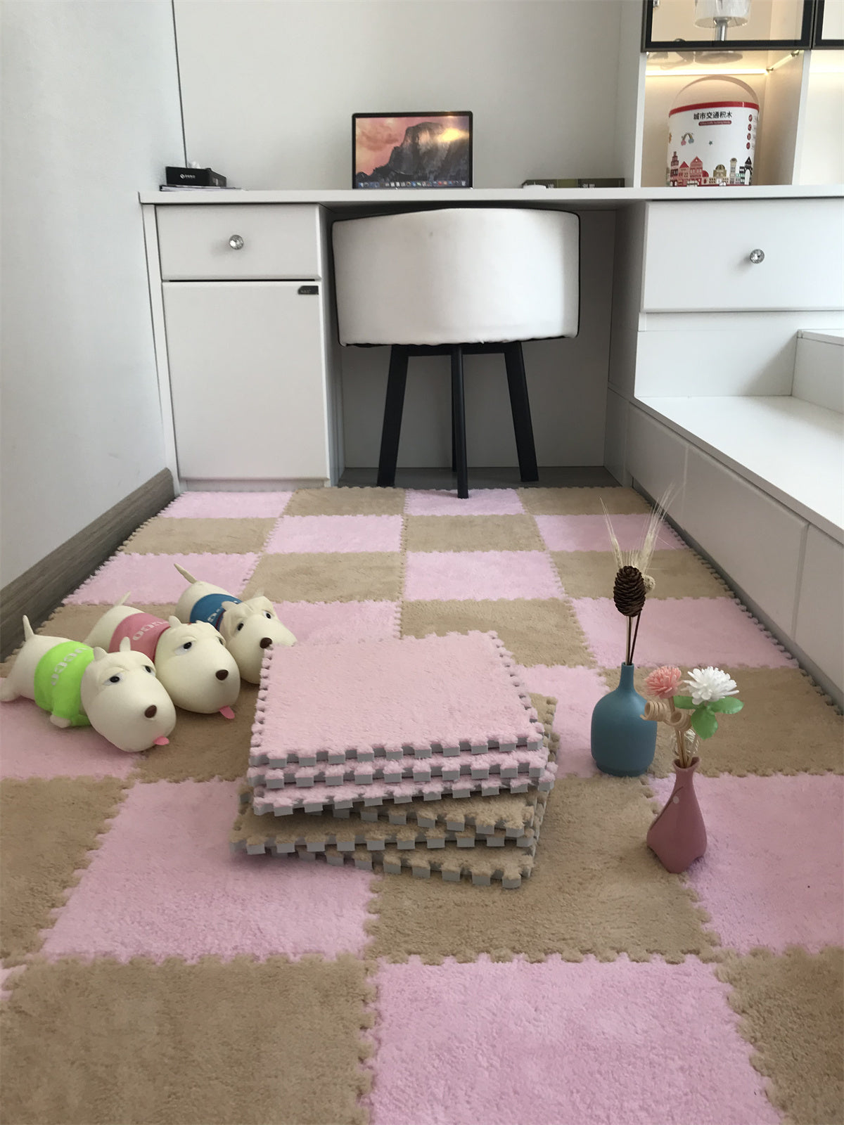 Soft Plush  Baby Play Mat