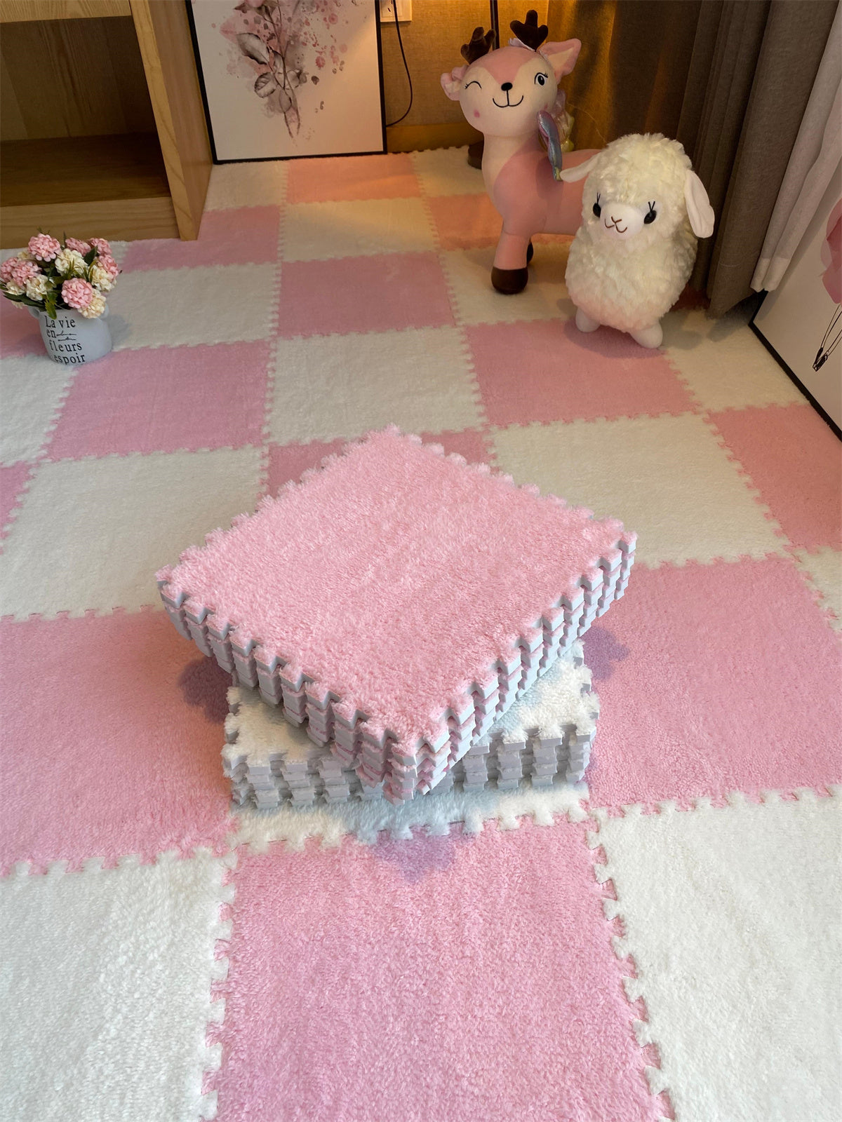 Soft Plush  Baby Play Mat