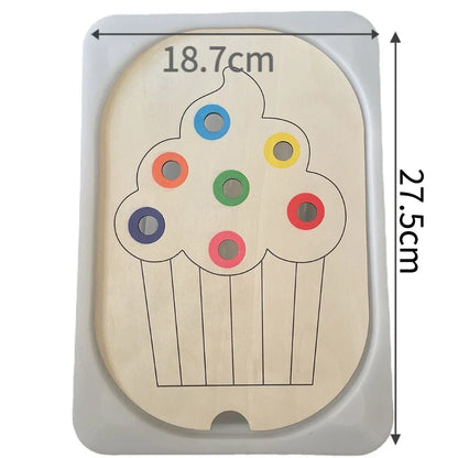 Wooden Table Game Set