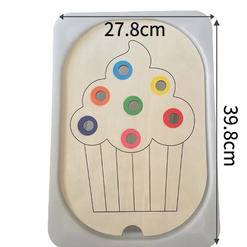 Wooden Table Game Set