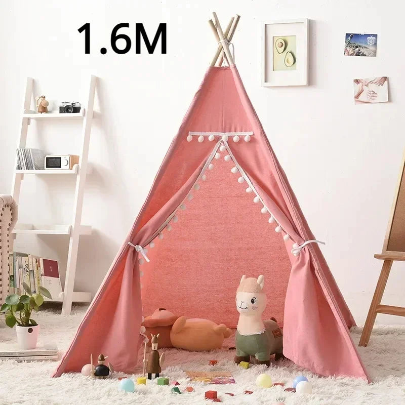 Play House Tent With Carpet Decoration