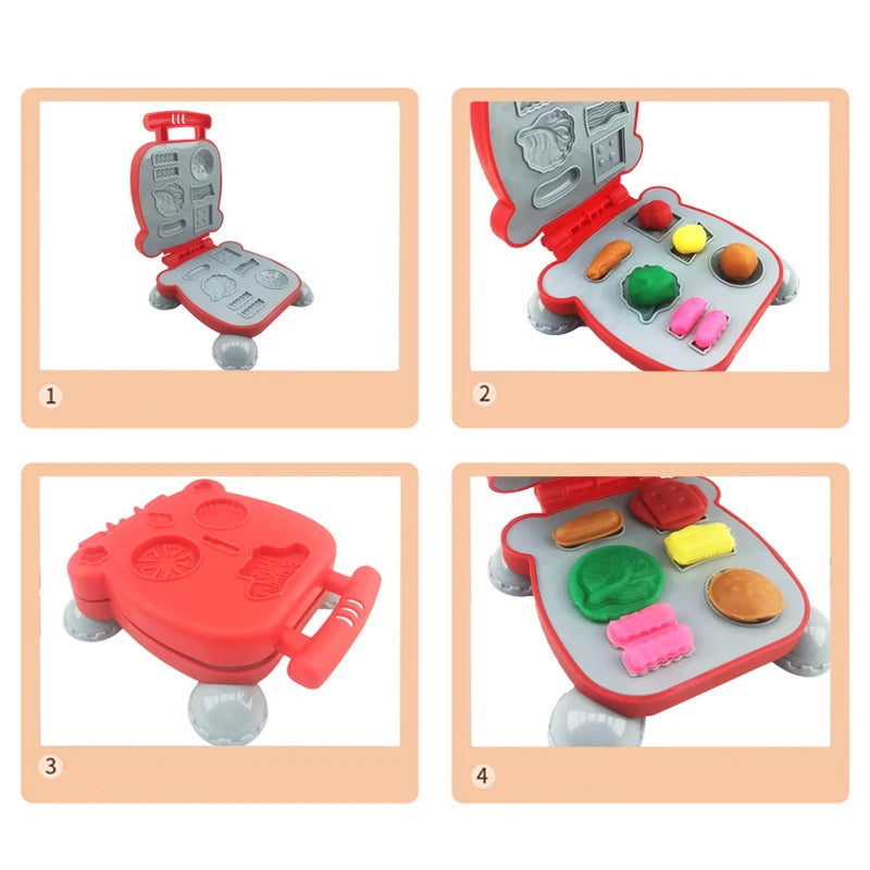 3D Color clay Toy Play Set