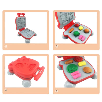 3D Color clay Toy Play Set