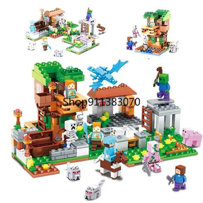 Village Jungle Treehouse Building Blocks