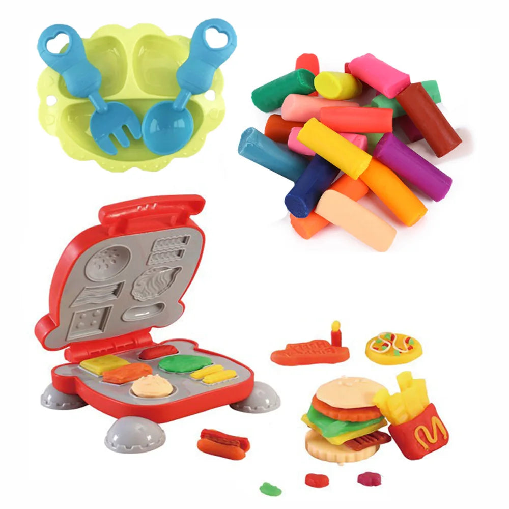 3D Color clay Toy Play Set