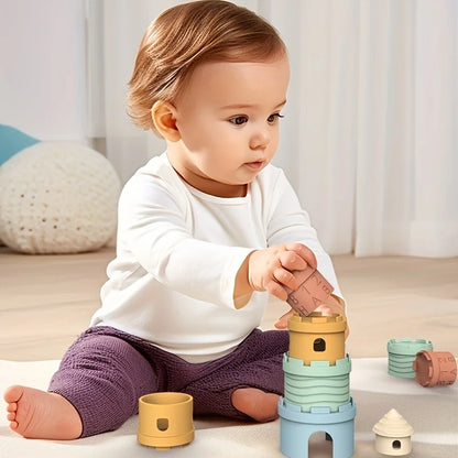 Montessori Stacking Cups Set