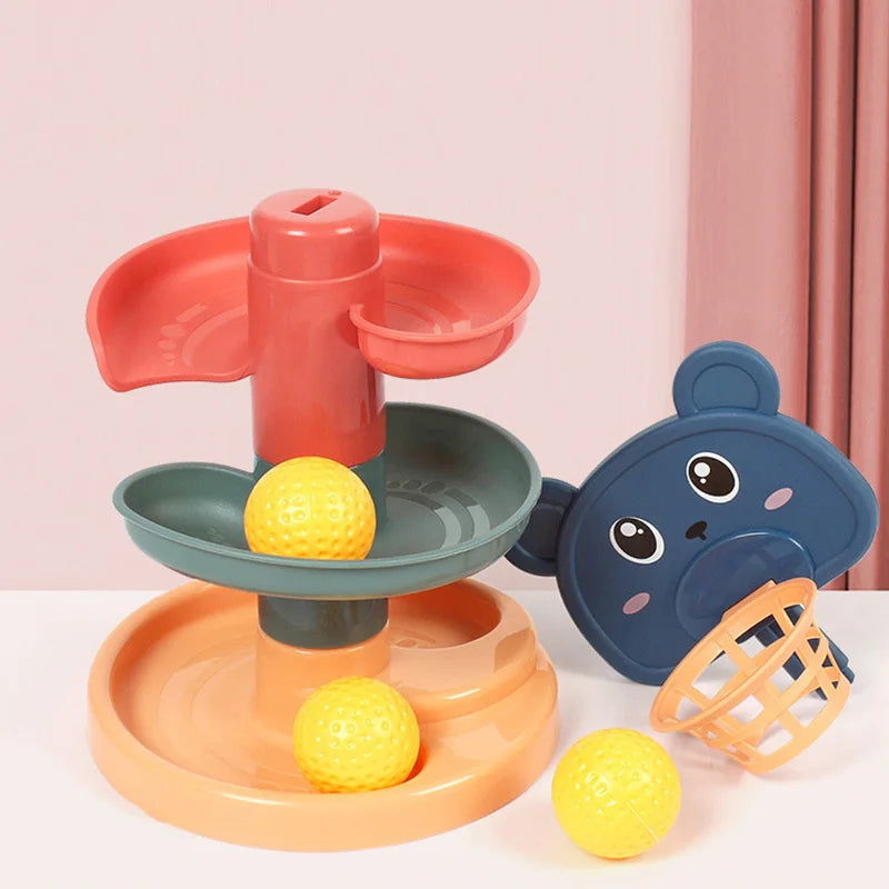 Rolling Ball Pile Tower