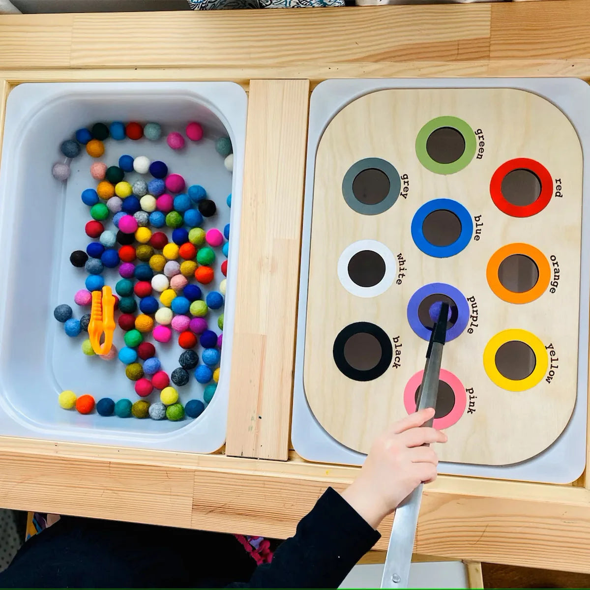 Wooden Table Game Set