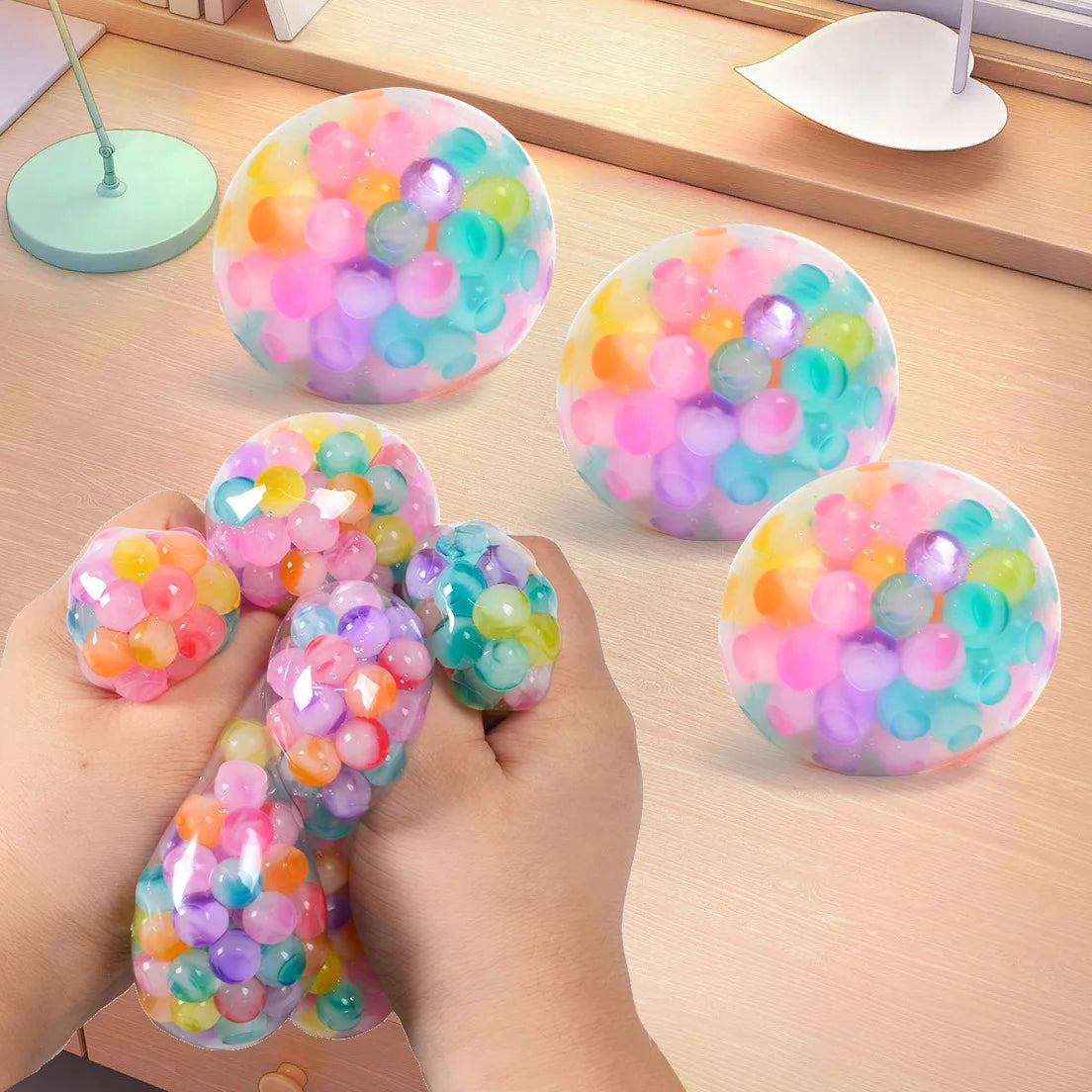 The Rainbow Pressure Reducing Ball