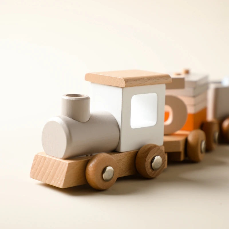 Montessori Wooden Train