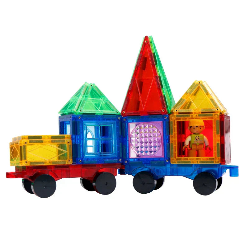 Montessori Magnetic Building Blocks