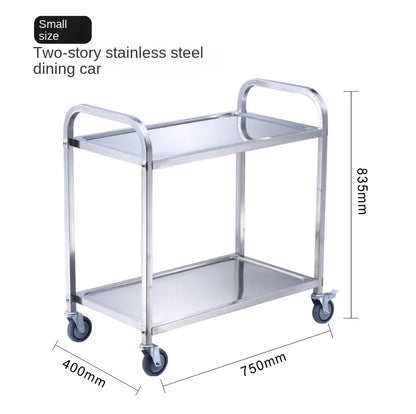 Meal Time Trolley Stainless Steel