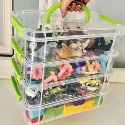 4 Layers Stackable  Organizer Box