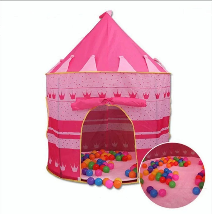Portable Cartoon Castle Tent