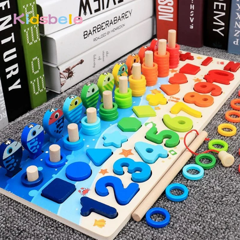Math Wooden Puzzle