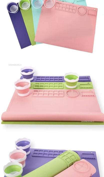 Washable Silicone Craft & Painting Mat